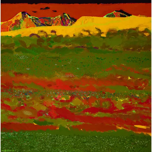 Walter Ropélé — "Nebelmeer über dem Thunersee".
