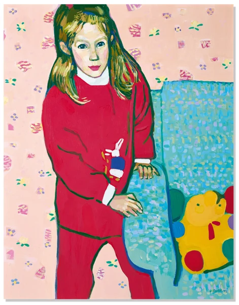 Walter Ropélé — Mädchenportrait, 1995