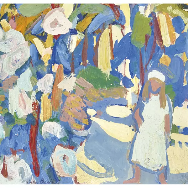 "Blauer Garten"