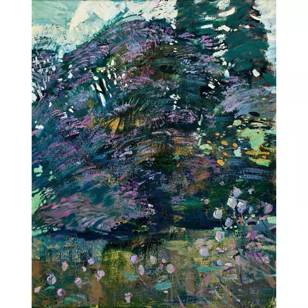 Landschaft mit Baum