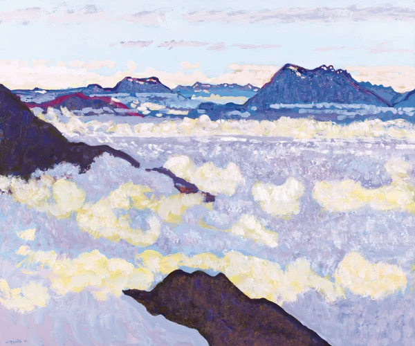 Walter Ropélé — FERNBLICK AUF DEN WILDSTRUBEL, 2011DISTANT VIEW TO THE WILDSTRUBEL, 2011
