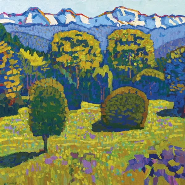 Walter Ropélé — Ein Sonnentag mit Jungfrau, Mönch und Eiger, 2015