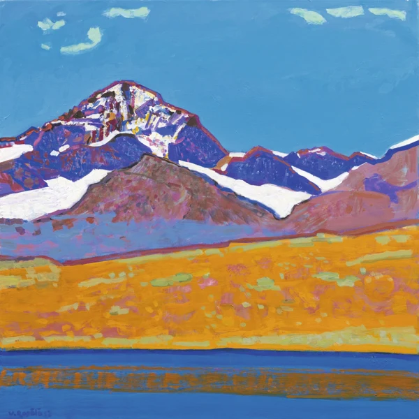Walter Ropélé — Schnee auf Kopf und Kragen, Riffelsee (Gornergrad), 2012