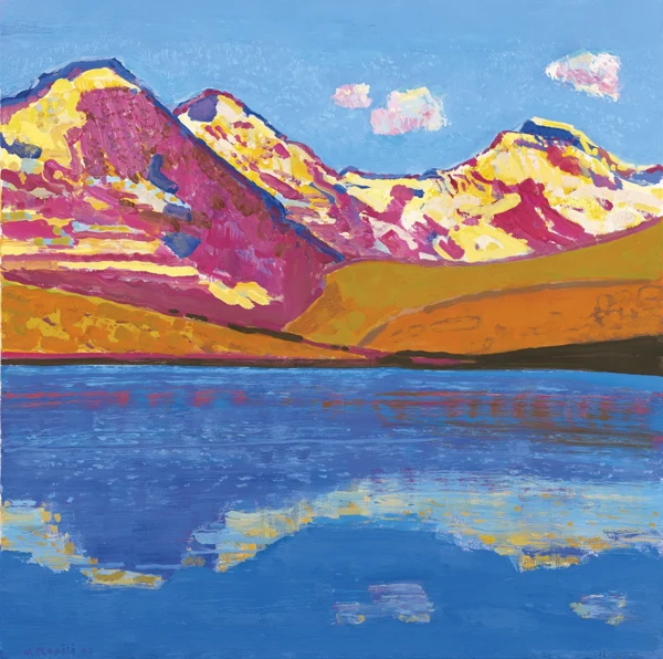 Walter Ropélé — Burgseeli mit Eiger, Mönch und Jungfrau, 2009