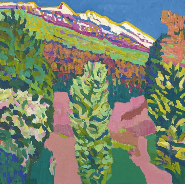 Walter Ropélé — Ein Spätsommertag in den Alpen (Engadin), 2015
