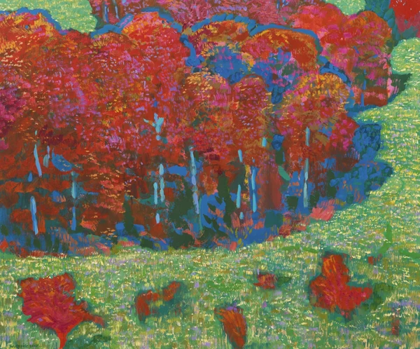 Walter Ropélé — Herbstwald, 2008