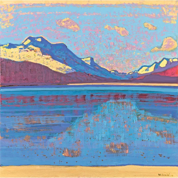 Walter Ropélé — JENSEITS DER UNRAST (SILSERSEE), 2010BEYOND RESTLESSNESS (LAKE SILS), 2010