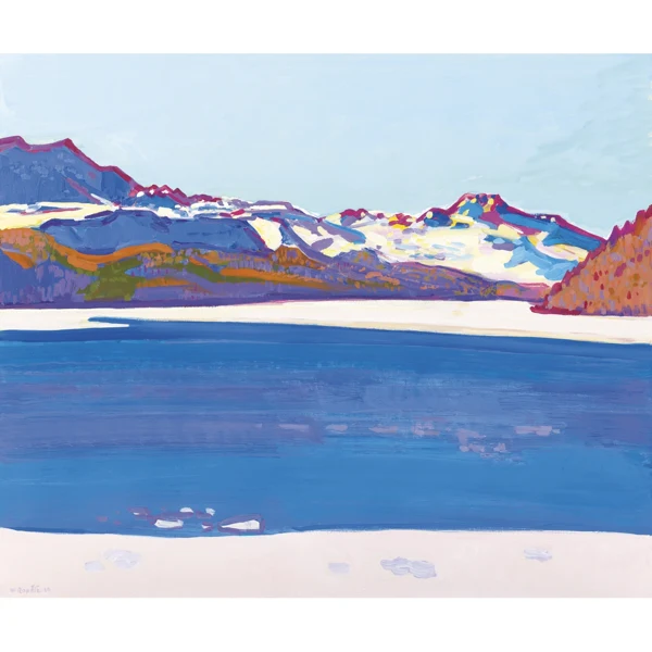Walter Ropélé — SCHNEEZEIT BEI SILVAPLANA, 2010SNOWTIME NEAR SILVAPLANA, 2010