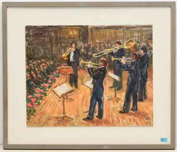 Walter Sautter — Das Konzert. 1989. — Schuler Auktionen