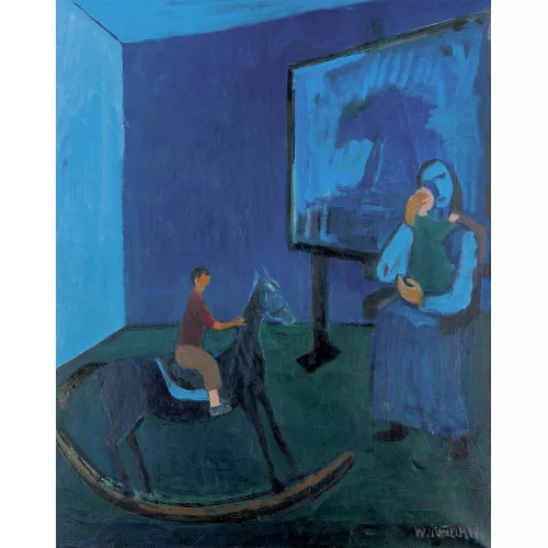 Walter Schälchli — "Schaukelpferd".