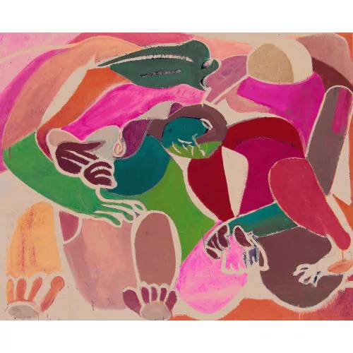 Walter Schälchli — "Grosse Figurenstudie".