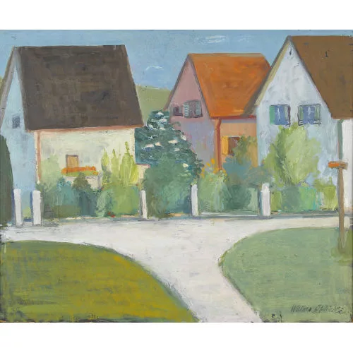 Walter Schälchli — Quartierstrassenpartie.