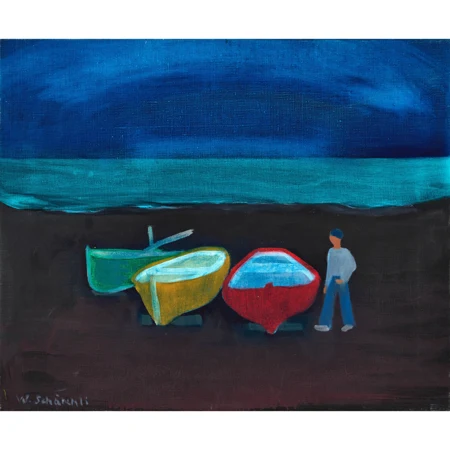 "Schiffe auf Stromboli"