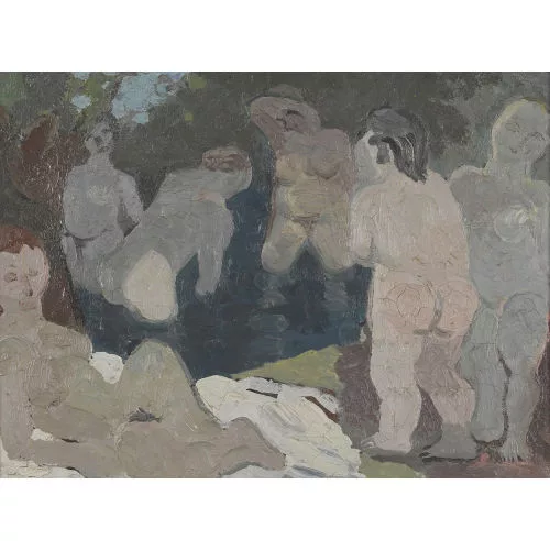 Walter Schneider — "Badende".
