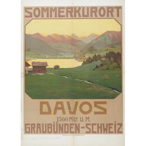 Walther Koch — "Sommerkurort Davos".