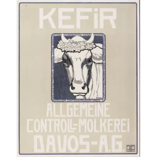 Walther Koch — "Kefir. Allgemeine Controll-Molkerei Davos".