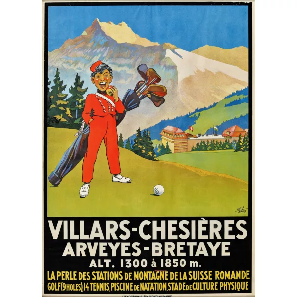Walther von May — "Villars-Chesières".