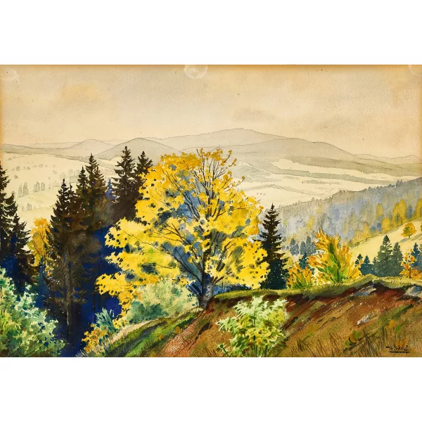 Werner Geel — Herbstlandschaft.
