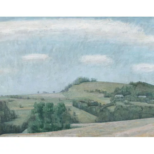 Werner Gfeller — Sommerliche Landschaft.