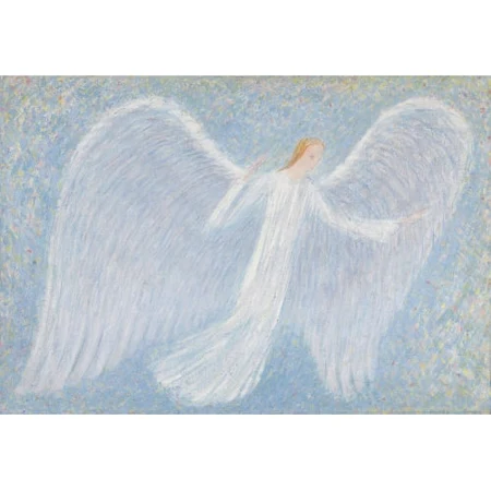 Engel in Blau