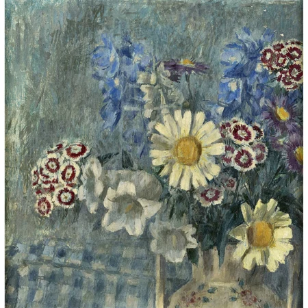 Stillleben mit Blumen in Vase