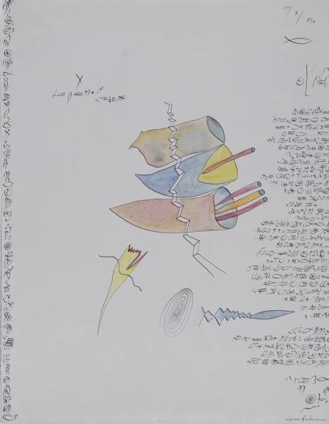 Werner Hartmann — Ohne Titel, 1989