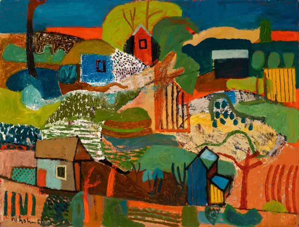 Schrebergärten. 1950/51