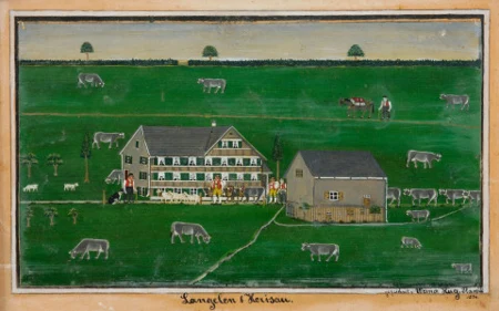 Bauernhof, Langelen bei Herisau, 1934