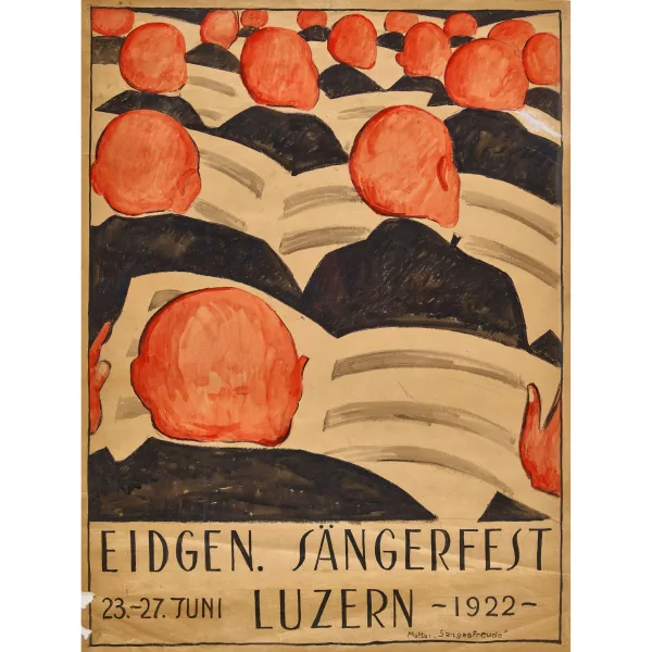 Werner Neuhaus — "Eidgen. Sängerfest Luzern 1922".
