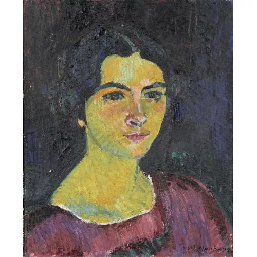 Werner Neuhaus — Porträt von Greti.
