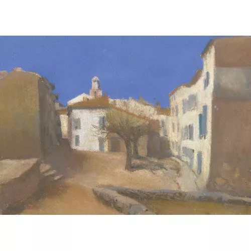Werner Neuhaus — "Platz in Saint-Tropez".