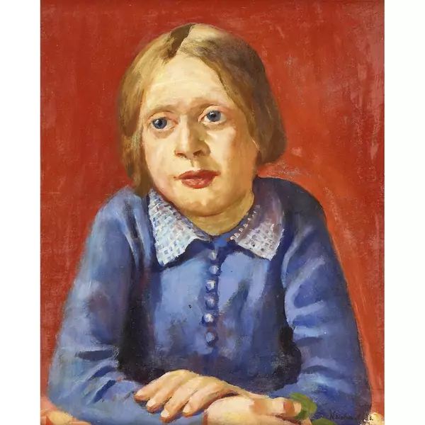 "Kinderbildnis Elisabeth Flück"