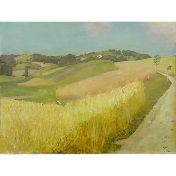 Werner Neuhaus — Sommerlandschaft — Galerie Kornfeld