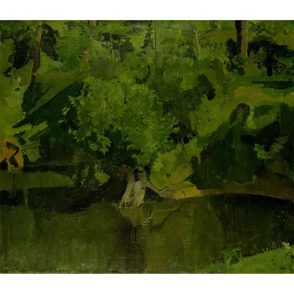 Werner Neuhaus — Waldteich — Galerie Kornfeld
