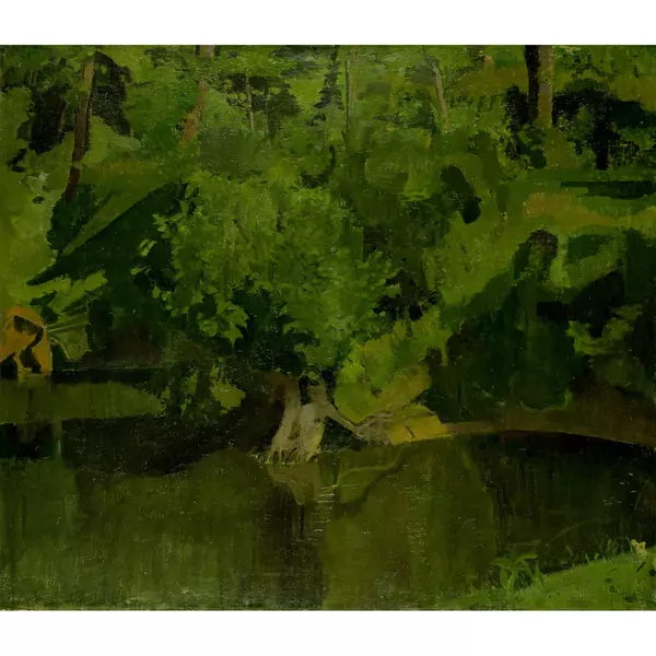 Werner Neuhaus — Waldteich — Galerie Kornfeld