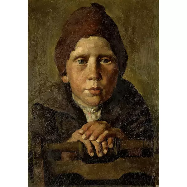 Werner Neuhaus — Knabenbildnis — Galerie Kornfeld
