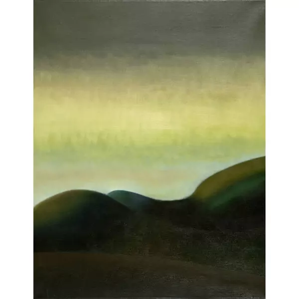 Werner Urfer — Hügellandschaft. - Hügellandschaft — Galerie Kornfeld