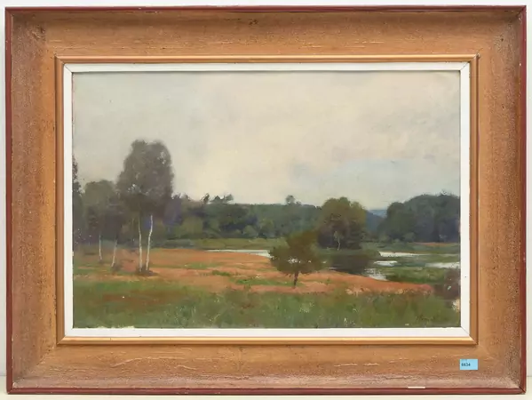 Werner Weber — Moorlandschaft. — Schuler Auktionen