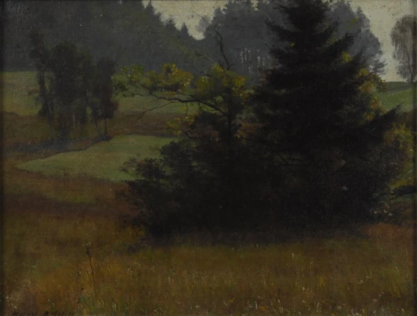 Werner Weber — Landschaft, 1913