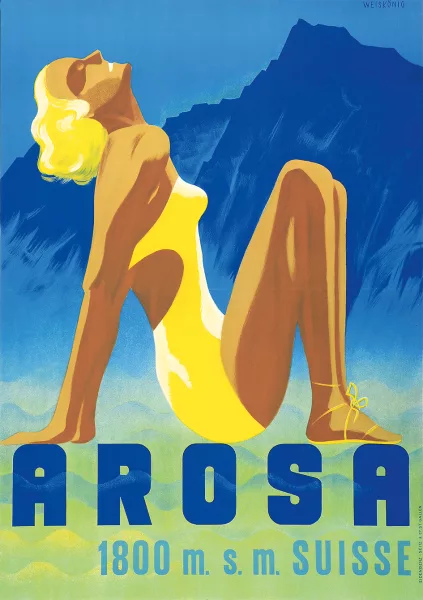 Werner Weiskönig — Arosa, 1933