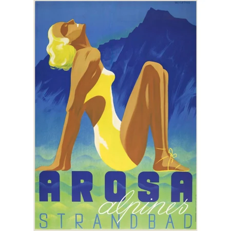 "Arosa Alpines Strandbad"