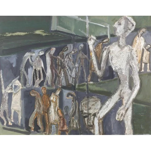 Werner Witschi — "Der Maler und der Umzug der Elenden".