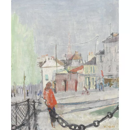 Werner Zogg — Pariser Stadtpartie.