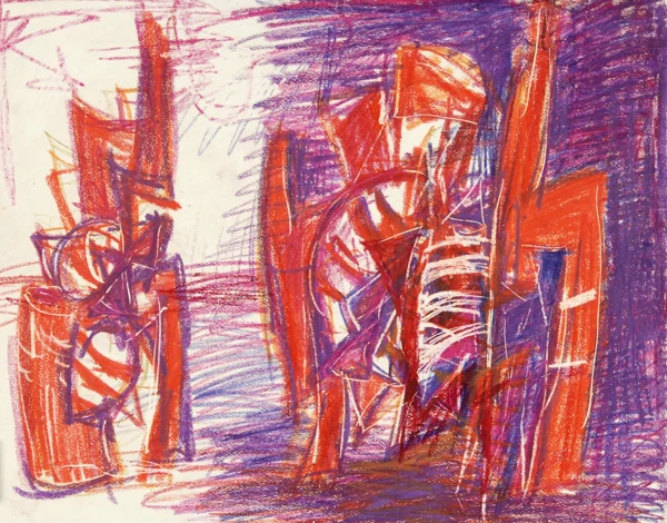 Wilfrid Moser — Ohne Titel, 1970