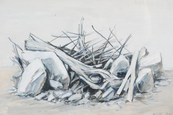 Wilfrid Moser — Ohne Titel, 1980