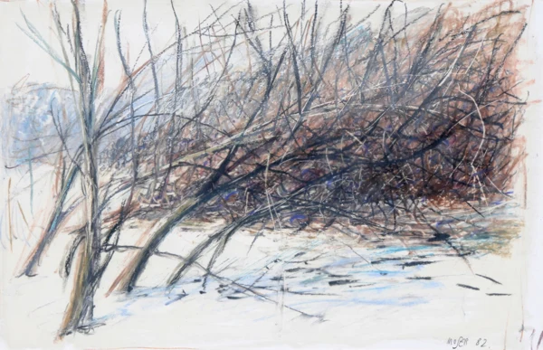 Wilfrid Moser — Unterholz, 1982