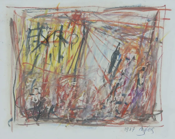 Wilfrid Moser — Ohne Titel, 1987