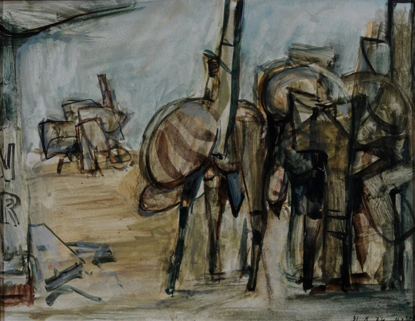 Wilfrid Moser — Ohne Titel, 1974