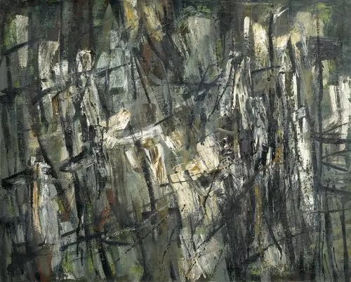 WILFRID MOSER — Komposition. 1952. — Koller Auktionen