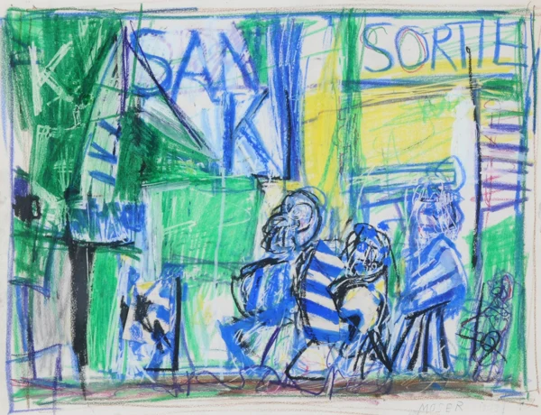 Wilfrid Moser — Sans sortie, 1983